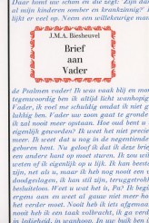 Brief aan Vader, 2e druk, rood kader