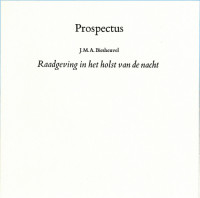 prospectus van Raadgeving in het holst van de nacht