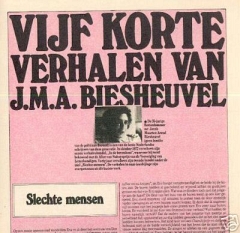 Vijf korte verhalen van J.M.A. Biesheuvel, 1e druk